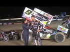 World of Outlaws STP Sprint Car Series Victory Lane at El Paso Speedway Park