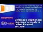 Climendo's weather app compares forecasts to deliver the most accurate