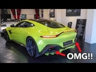 2018 Aston Martin Vantage CAUGHT REVVING For The FIRST Time!!