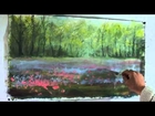 How to paint and mess up painting with palette knife. Demo by artist Rybakow
