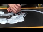 Japanese Dragon One Stroke Painting
