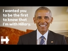 President Barack Obama endorses Hillary Clinton for president | Hillary Clinton