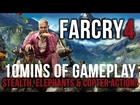 FAR CRY 4 - ALL NEW GAMEPLAY - Stealth, Elephants and Copter Action!