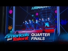 Animation Crew: Innovative Dance Crew Become Video Game Characters - America's Got Talent 2015