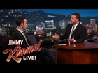 Justin Theroux Revealed Jimmy Kimmel Cried at His Wedding