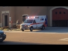 American Medical Response Ambulance 255 responding Code 3