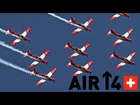 PC-7 Team @ AIR14 Air Show - 31/08/2014 (Part 2/2)