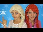 DIY Tutorial Yarn Wig Hair - Disney Frozen Elsa Anna Inspired Braid Wigs Children Kids Adults Braids