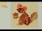 Crock A Doodle Pottery Painting Technique:  Leaf Squirrel