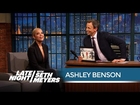 Ashley Benson's Craziest Pretty Little Liars Fan Encounter - Late Night with Seth Meyers