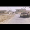 Abrams M1A1 destroys Car Bomb