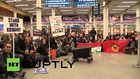 UK: Kurds occupy busy London tube station