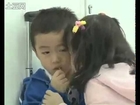 Kids Kissing - Baby China Love Kiss Scene