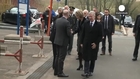 Belgian royal couple visit injured in hospital