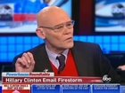 Carville: The Secret Server Scandal Is Good for Hillary Clinton