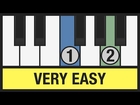Soft Kitty - The Big Bang Theory - Very Easy Piano Tutorial
