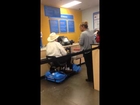 Wal-Mart manager looses control