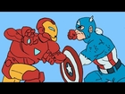 Marvel's Civil War Animated in 4 Minutes | Bite-Size Comics