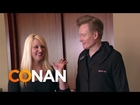 Conan Becomes A Mary Kay Beauty Consultant - CONAN on TBS