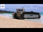 US Marines Tests Massive Paddleboat - Ultra Heavy-lift Amphibious Connector (UHAC)