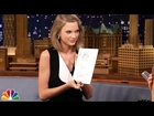 Taylor Swift and Jimmy Draw Each Other Without Looking