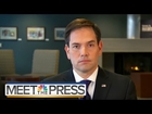 Marco Rubio On Immigration, ISIS, Ted Cruz (Full Interview) | Meet The Press | NBC News