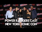 Power Rangers Cast Interview at New York Comic Con (2016)