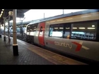 Trains at Newcastle, East Coast Diverts, BAD sound, (04/10/2014) (HD)