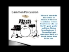 Gammon Percussion | 5 Piece Black Junior Drum Set with Cymbal Review | Gammon Drums