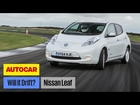 Will it Drift: Nissan Leaf - Can emission zero be a sideways hero?
