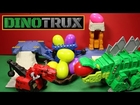 Dinotrux Ty Rux Surprise Eggs Motorized Dinosaur Trucks Unboxing, Review By WD Toys