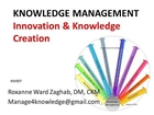 Innovation and Knowledge Creation KM007