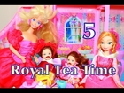 Frozen Play-Doh Barbie Summer Fun DAY 5 Countdown Anna Kids Royal TEA PARTY TIME AllToyCollector