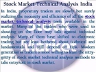 Stock Market Technical Analysis India