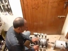 Free Energy Aug 2014  - Wasif Kahloon showing selfrunning magnet motor powering 3 KWatts loads