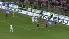 Amazing goal by jeremy Menez during AC Milan VS Parme soccer game