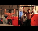 Shahrukh Work Out for 8 Pack Abs in Happy New Year Training Video