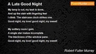 Robert Fuller Murray - A Late Good Night