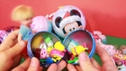 Surprise Eggs Disney Princess Christmas Ornaments Shopkins Frozen Olaf Peppa Pig MLP Mickey Toys