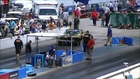 The Super Street Outlaw classes drag racing at Motor Mile Dragway