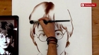 Harry Potter AMAZING Speed Painting in dry brush (realistical) drawing portrait