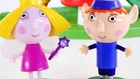 Play Doh Ben and Holly's Little Kingdom Magical Slide with Peppa Pig and Bubble Guppies Toy Episode