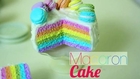 Rainbow Macaron Cake - Polymer Clay Tutorial