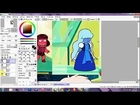 Steven universe ruby and sapphire SPEED PAINT