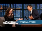 Winona Ryder: The Beetlejuice Sequel Is Happening! - Late Night with Seth Meyers