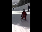 Axl (5yo) skiing